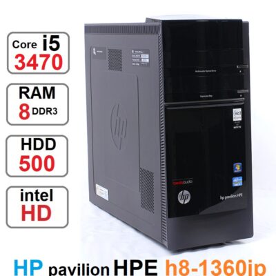 کامپیوتر hp pavilion hpe h8-1360jp i5 3470