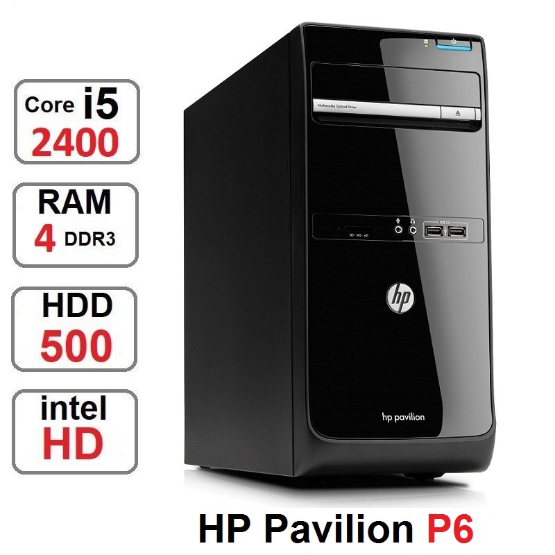 کامپیوتر Core i5-2400 مدل HP Pavilion P6