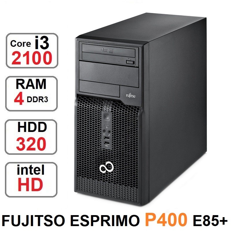مینی کیس Fujitsu Esprimo P400 e85 Core i3 2100