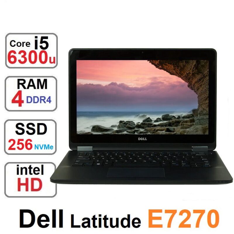 لپ تاپ Dell LatiTude E7270 Core i5 6300u