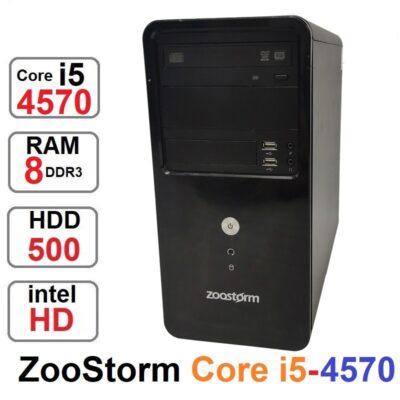 کامپیوتر ZooStorm Core i5 4570 نسل چهار
