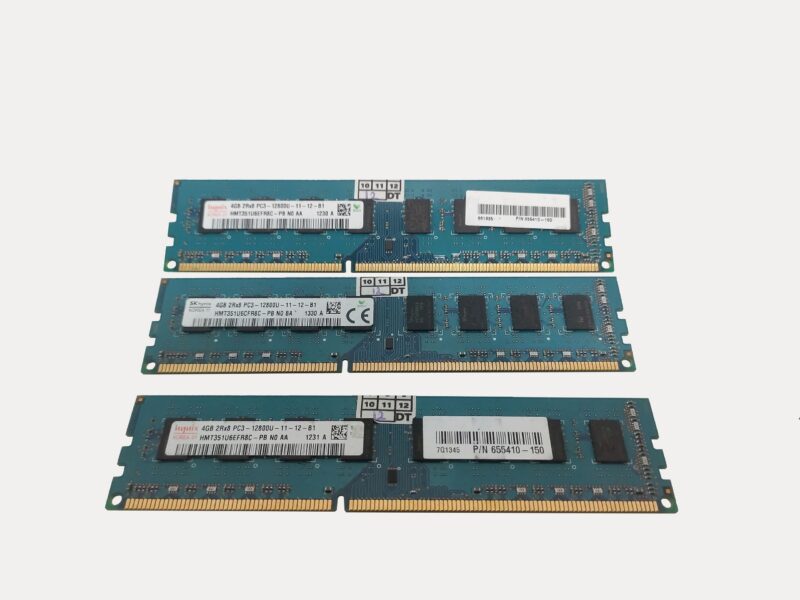 رم 4 گیگابایت DDR3 هاینیکس HYNIX باس 1600