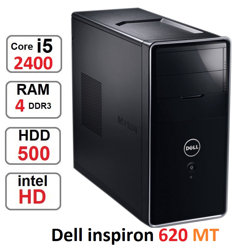 کامپیوتر core i5-2400 مدل DELL inspiron620MT