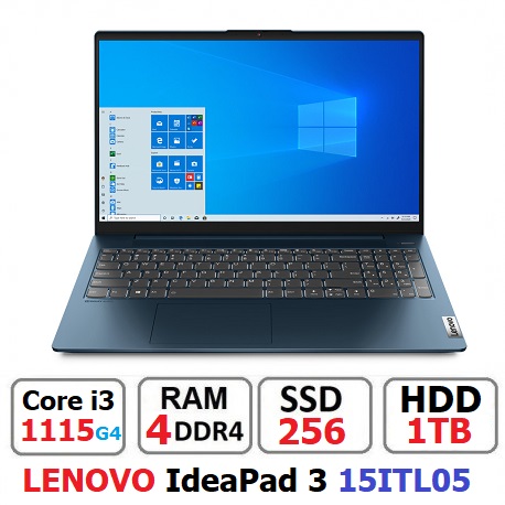 لپ تاپ i5 نسل 11 LENOVO IdeaPad 3 15itl05