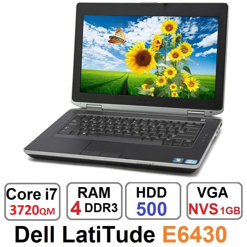 لپ تاپ Dell Latitude E6430 Core i7 3720QMرم4