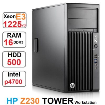کامپیوتر HP Z230 TOWER Workstation رم16 گیگ