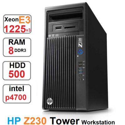 کیس HP Z230 TOWER Workstation رم 8 هارد 500