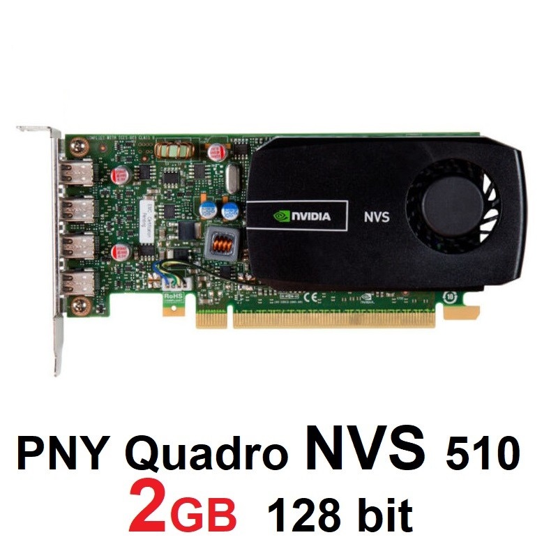 کارت گرافیک Quadro NVS 510 2GB PNY