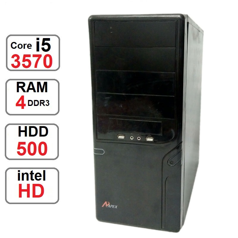 کامپیوترCore i5 3570 NAPEX با رم8 و هارد500