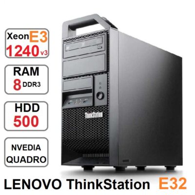 کامپیوتر LENOVO ThinkStation E32 Tower رم 8