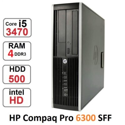 مینی کیس HP Compaq 6300 SFF Core i5 3470 رم4