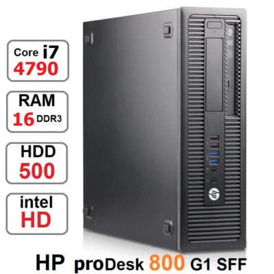 مینی کیس Core i7 4790 مدل HP ProDesk 600 G1 SFF رم 16