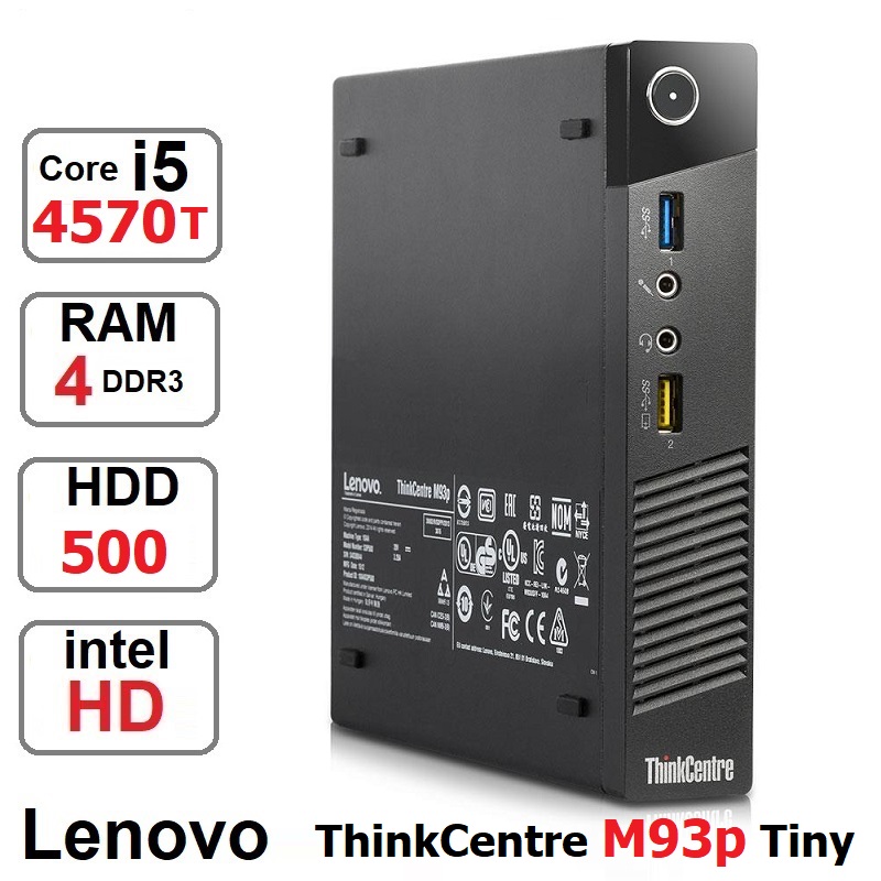 مینی کیس i5 نسل چهارم Lenovo M93P Tiny