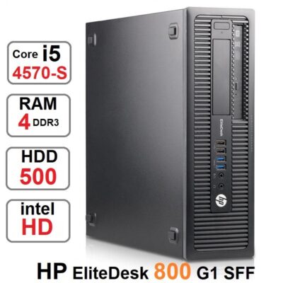 مینی کیس HP EliteDesk 800 G1 i5-4570S
