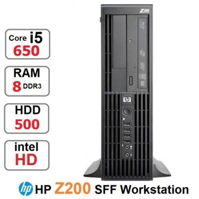 مینی کیس HP Z200 SFF WorkStation Core i5-650