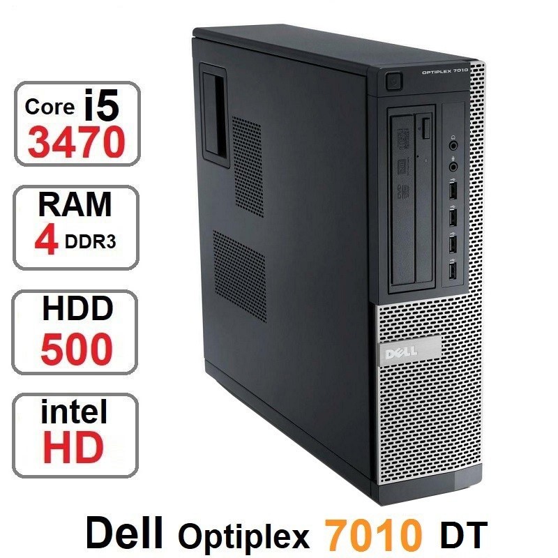 مینی کیس Dell Optiplex 7010 DT Core i5 3470