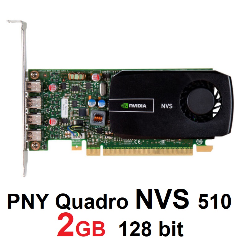 کارت گرافیک 2GB مدل PNY NVIDIA NVS 510