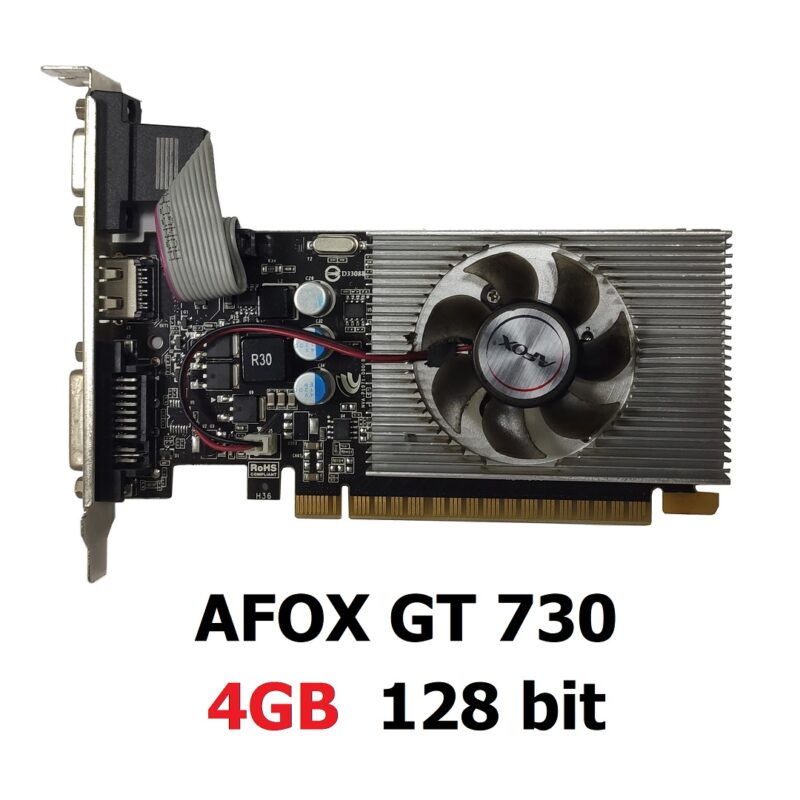کارت گرافیک 4 گیگ Afox GT730 4GB 128bit