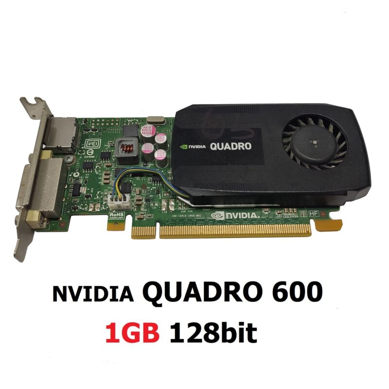 کارت گرافیک مینی کیس NVIDIA Quadro 600 1GB