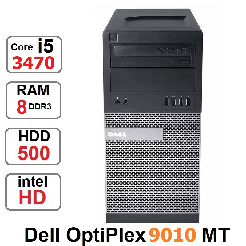 کامپیوتر DELL OPTIPLEX 9010 DT core i5 3470 رم 8 گیگ