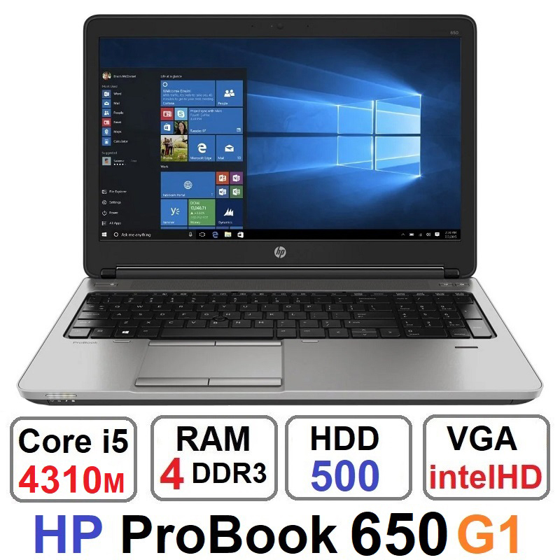 لپ تاپ HP ProBook 650 G1 Core i5 4310m رم 4 گیگ