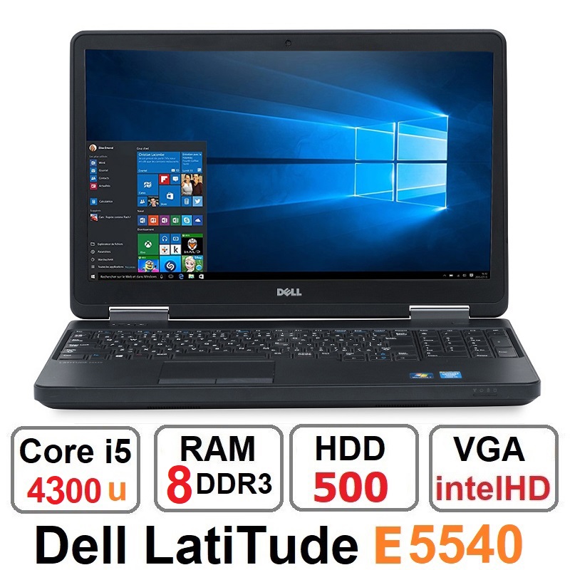 لپ تاپ دل Dell Latitude E5540 Core i5 4300u رم 8 گیگ