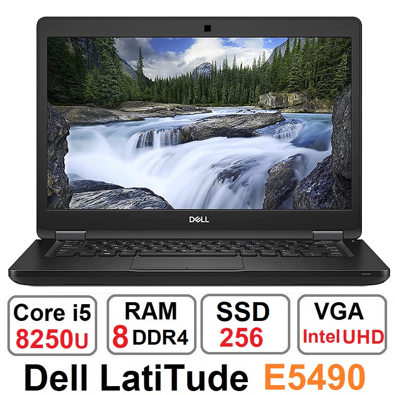 لپ تاپ دل Dell Latitude E5490 Core i7 8650u رم 8 گیگ