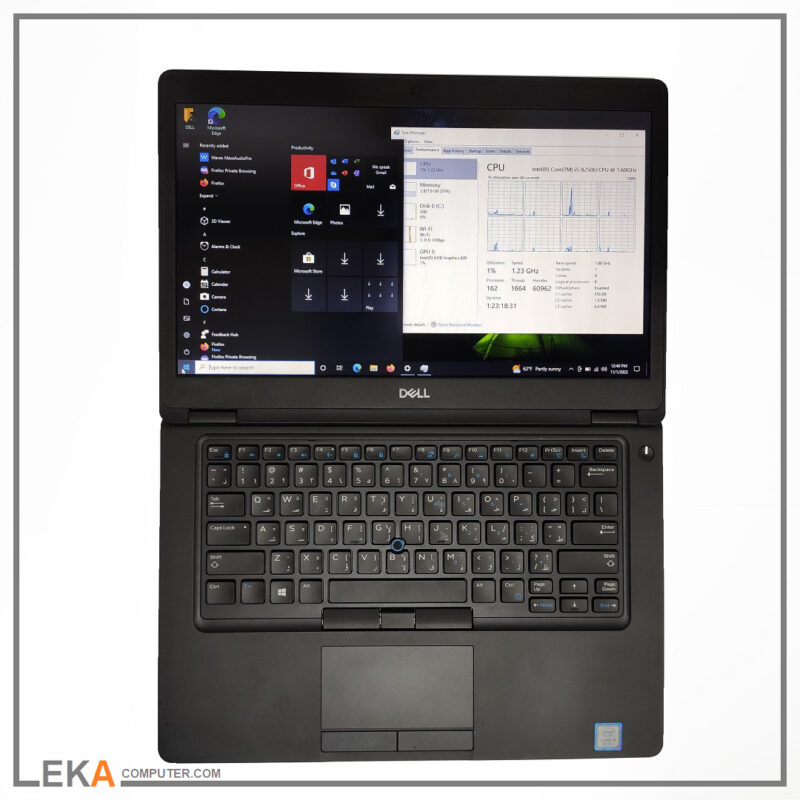لپ تاپ دل Dell Latitude E5490 Core i5 8250u رم 16 گیگ