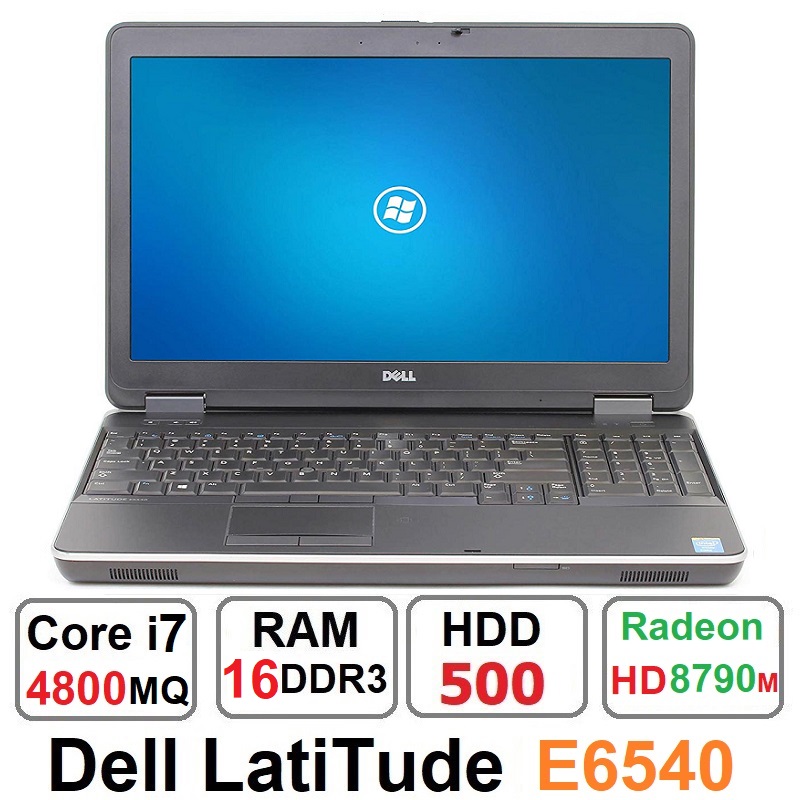 لپ تاپ دل Dell Latitude E6540 Core i7 4800MQ رم 16 گیگ