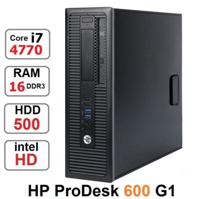 مینی کیس Core i7 4770 مدل HP ProDesk 600 G1 SFF رم 16