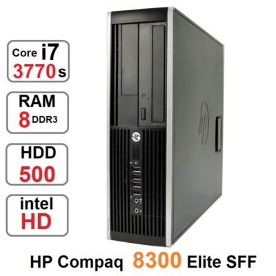 مینی کیس i7 نسل سه HP Compaq 8300 Elite SFF رم 8