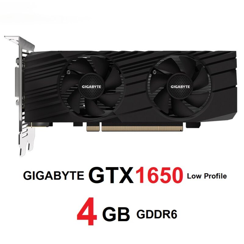 کارت گرافیک مینی کیس Gigabyte GTX 1650 4GB DDR6 Low Profile