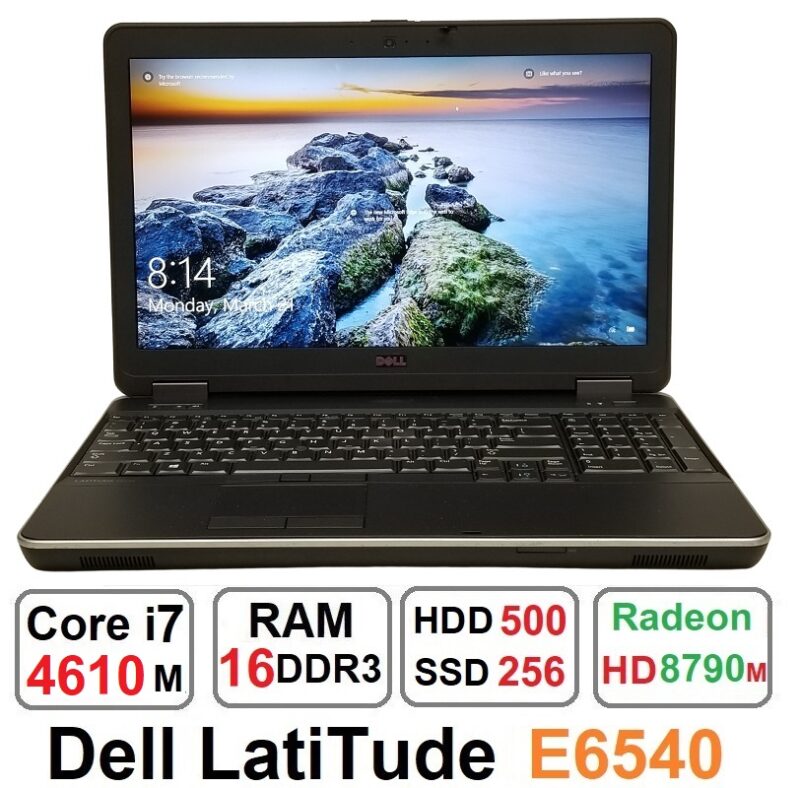 لپ تاپ Dell Latitude E6540 Core i7 4610M گرافیک DDR5 رم16