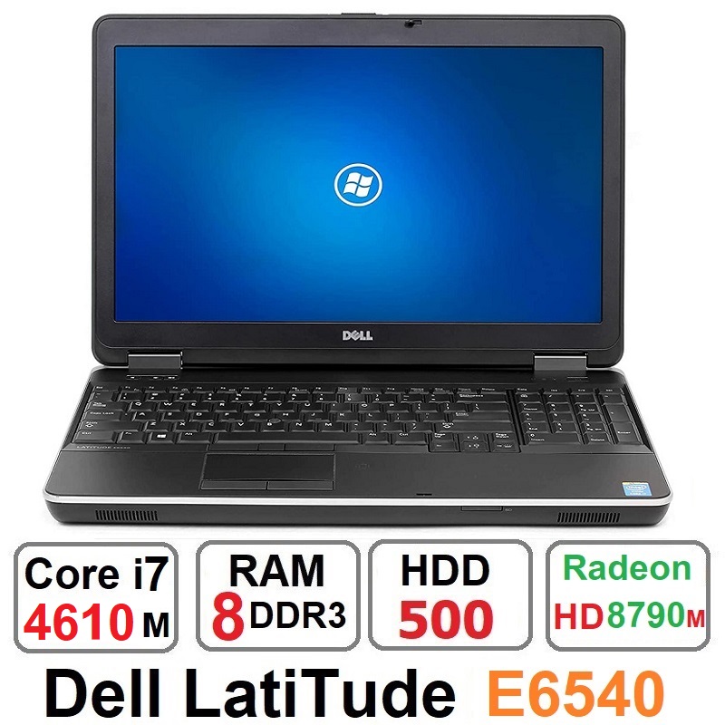 لپ تاپ دل Dell Latitude E6540 Core i7 4610M رم 8 گیگ