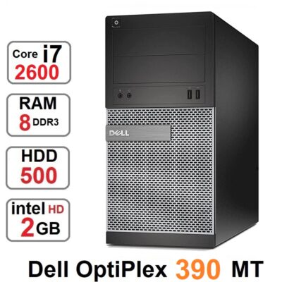 کامپیوتر DELL OPTIPLEX 390 MT Core i7 2600 رم 8 هارد500