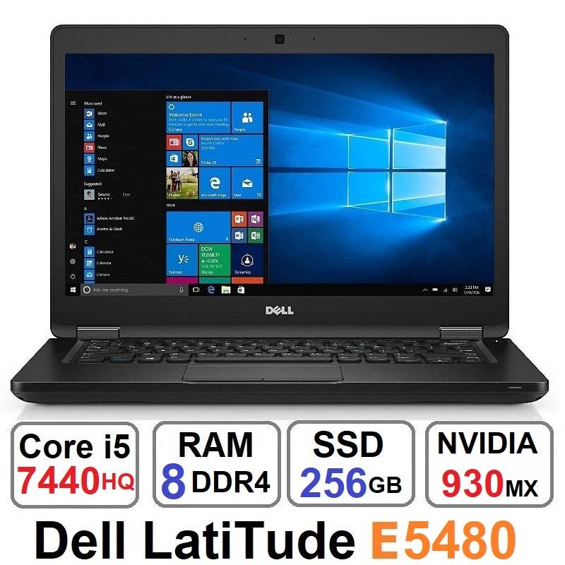 لپ تاپ دل Dell Latitude E5480 Core i5 7440HQ رم 8 گیگ