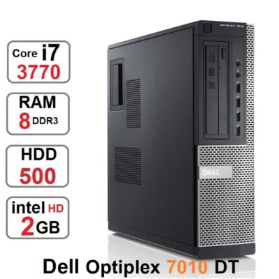 مینی کیس DELL OPTIPLEX 7010 DT Core i7 3770 رم 8 هارد500