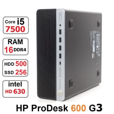 مینی کیس HP ProDesk 600 G3 SFF Core i5-7500 و SSD 256