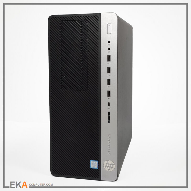 کیس کامپیوتر HP EliteDesk 800 G3 tower core i7 6700 رم8 و SSD 256
