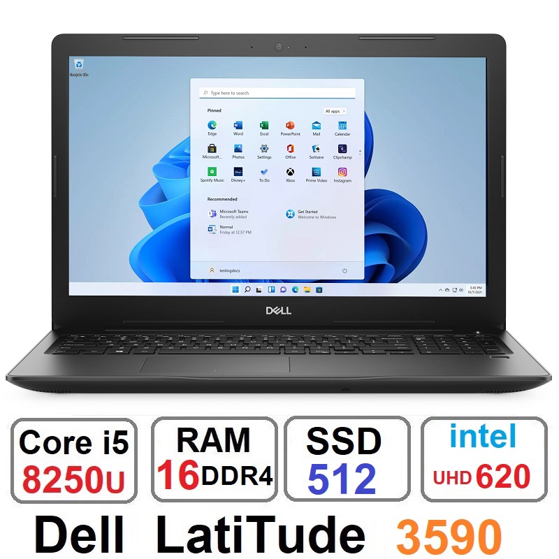 لپ تاپ دل Dell Latitude 3590 Core i5 8250uرم16و512