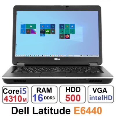 لپ تاپ دل Dell LatiTude E6440 Core i5 4310m رم16