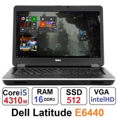 لپ تاپ دل Dell LatiTude E6440 Core i5 4310m رم16و512