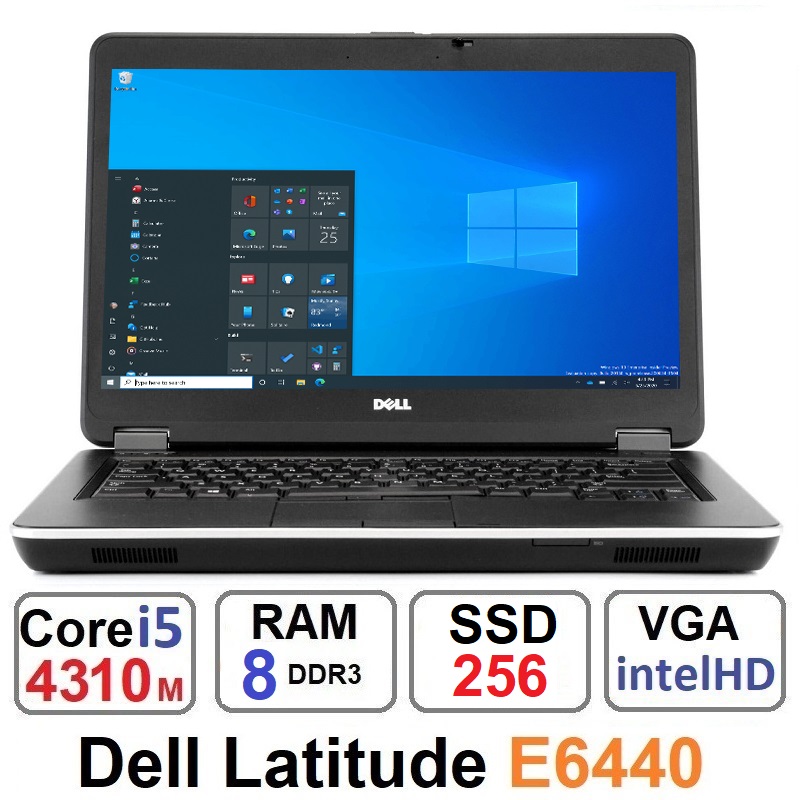 لپ تاپ دل Dell LatiTude E6440 Core i5 4310m رم8و256