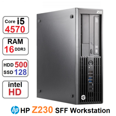 مینی کیس HP Z230 WorkStation Core i5 4570رم16و128