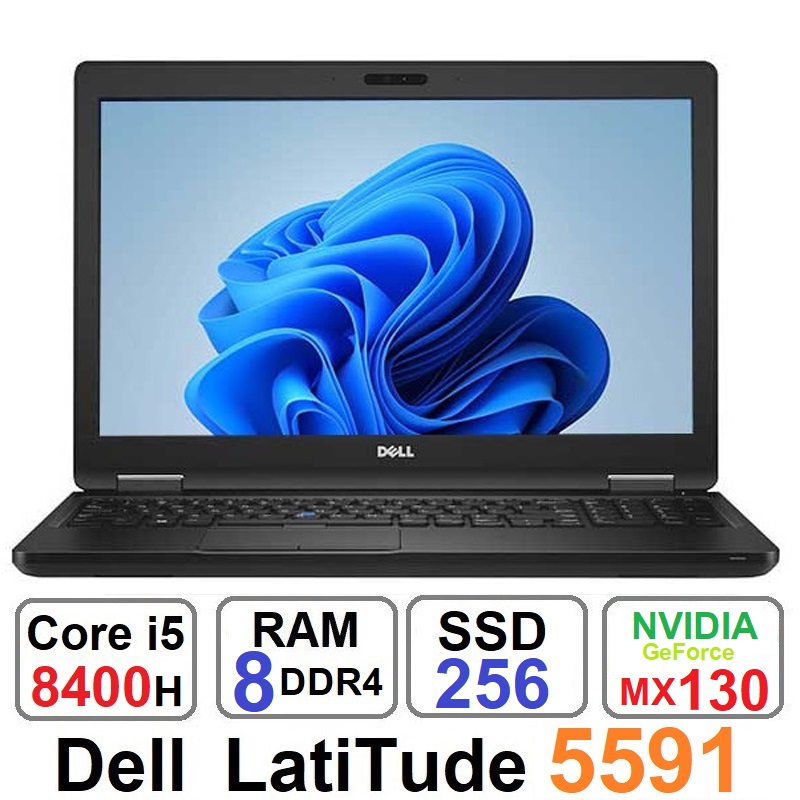 لپ تاپ دل Dell Latitude 5591 Core i5 8400H رم 8 گیگ