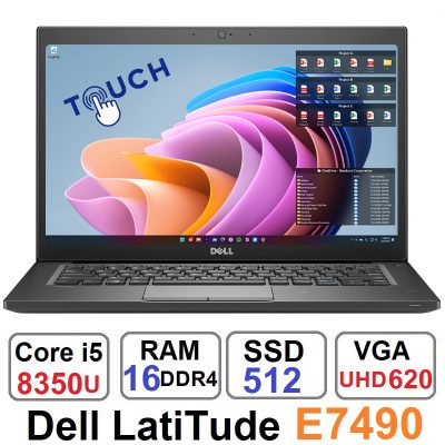 لپ تاپ دل Dell Latitude E7490 Core i5 8350u رم16و512