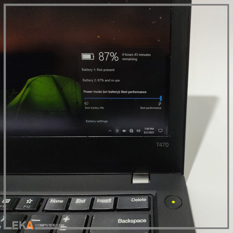 لپ تاپ لنوو Lenovo ThinkPad T470 Core i5 7300u صفحه لمسی