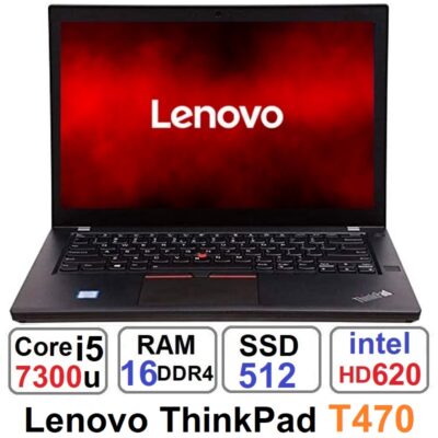 لپ تاپ لنوو Lenovo ThinkPad T470 Core i5 7300u صفحه لمسی
