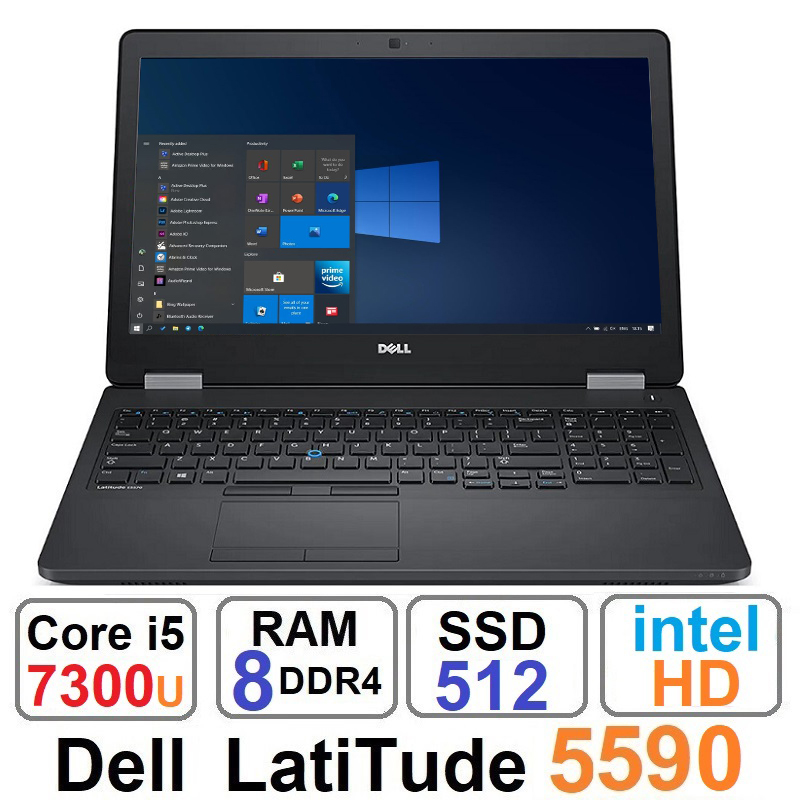 لپ تاپ Dell Latitude 5590 Core i5 7300u