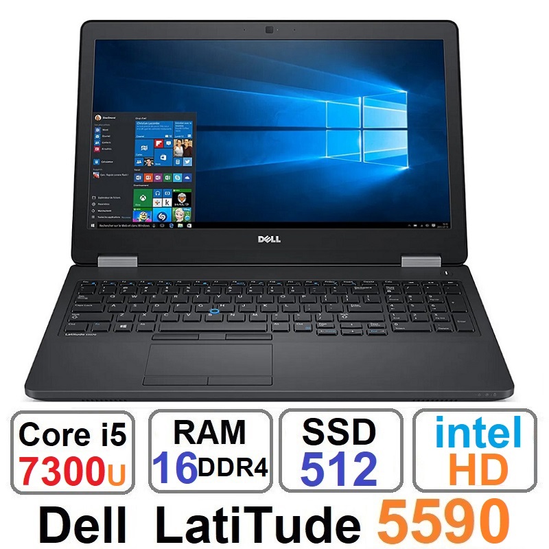 لپ تاپ Dell Latitude 5590 Core i5 7300uوSSD512